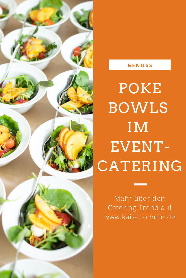 Gesunde und bunte Poke Bowls für Firmen-Catering in Köln