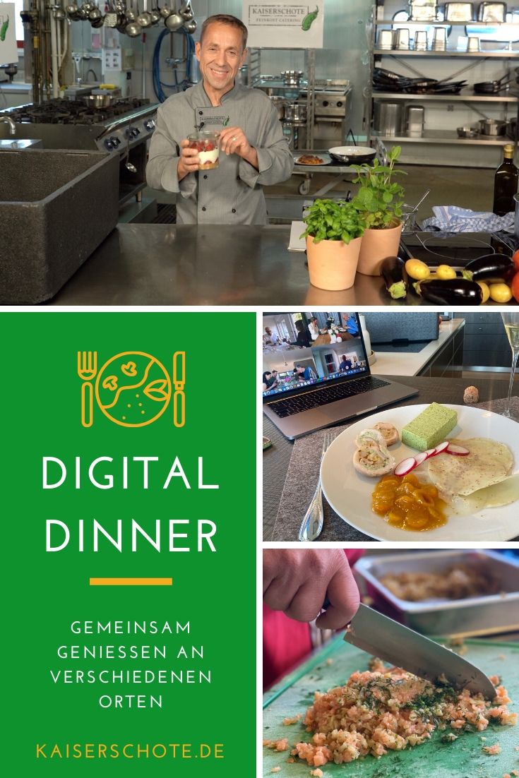 Dinner Catering digitale Feier Köln